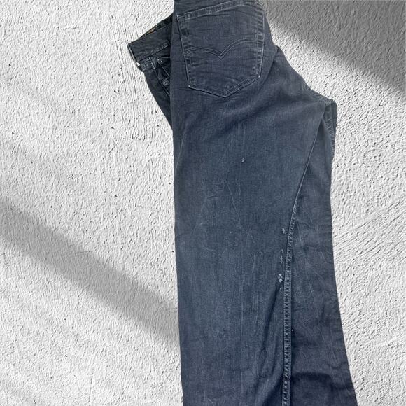 Levi's Strauss 505 Black Jeans Men's W38xL32 - Picture 4 of 5